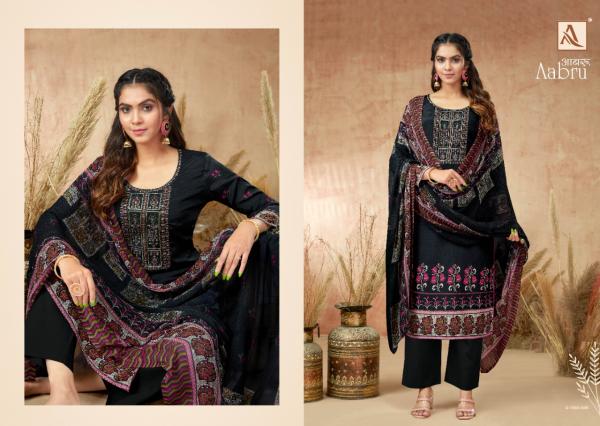 Alok Aabru 4 Festive Wear Designer Cotton Dress Material Collection